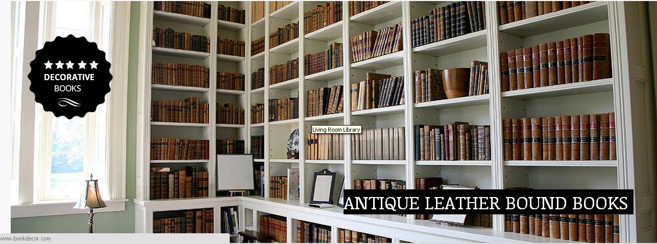 Antique Book Dealer  Book Decor