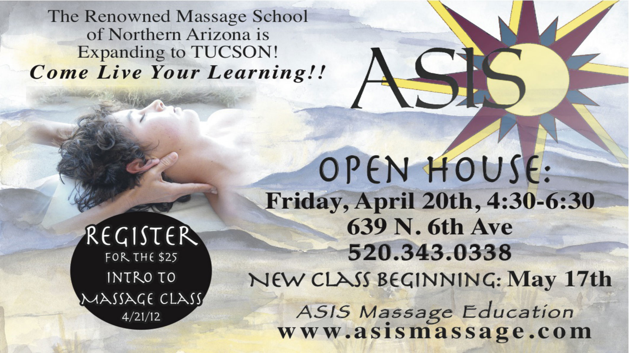 ASIS Massage Education - Prescott Campus