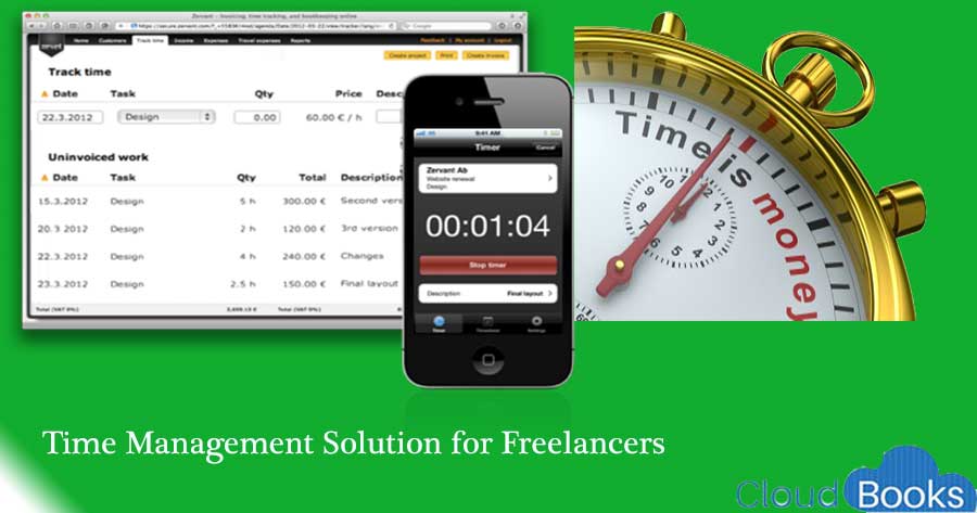 Time Management Software for Small Business | CloudBooks