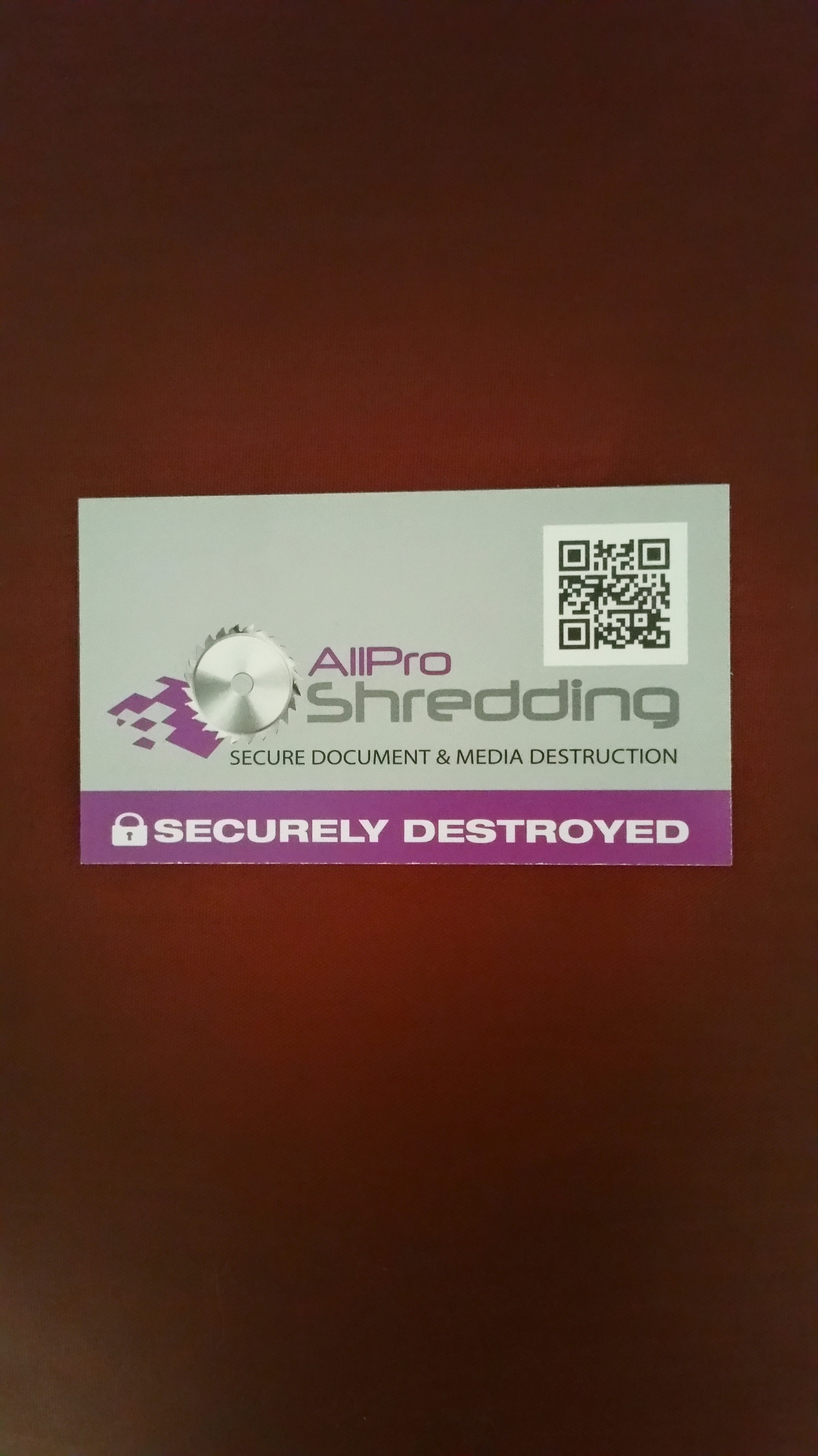 AllPro Shredding