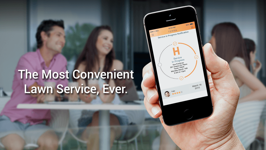 Terra Lawn Service App Dallas