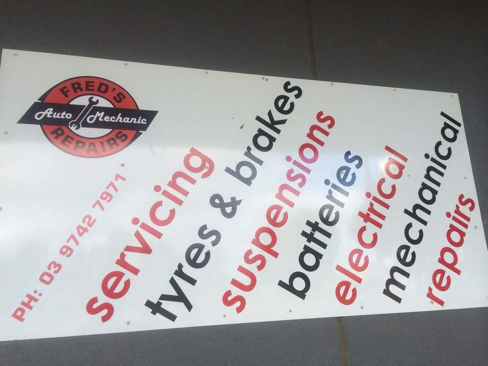 Fred's Auto Mechanic Repairs