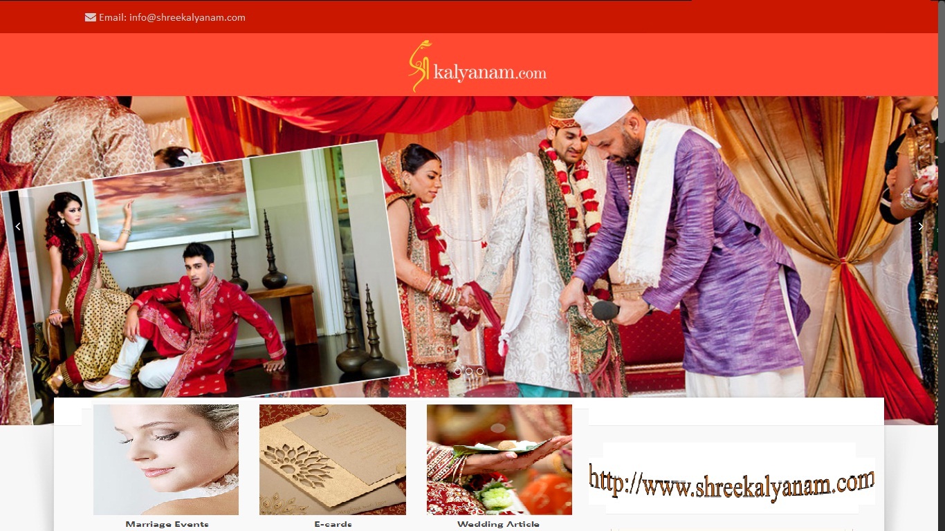 Online Wedding Events Planner