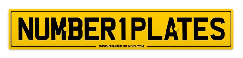 Number 1 Plates