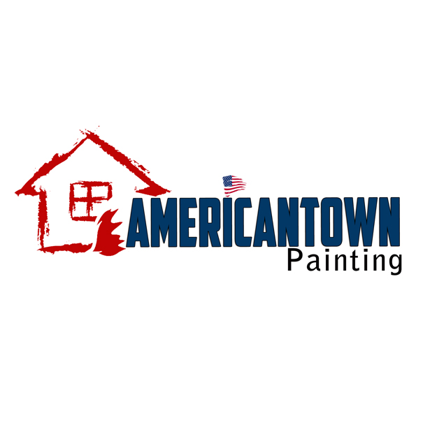 American Town Painting