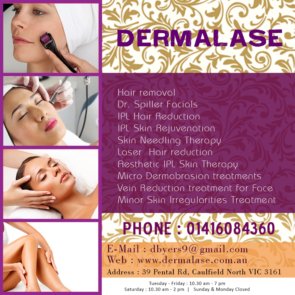 Dermalase | IPL Hair Reduction Malvern