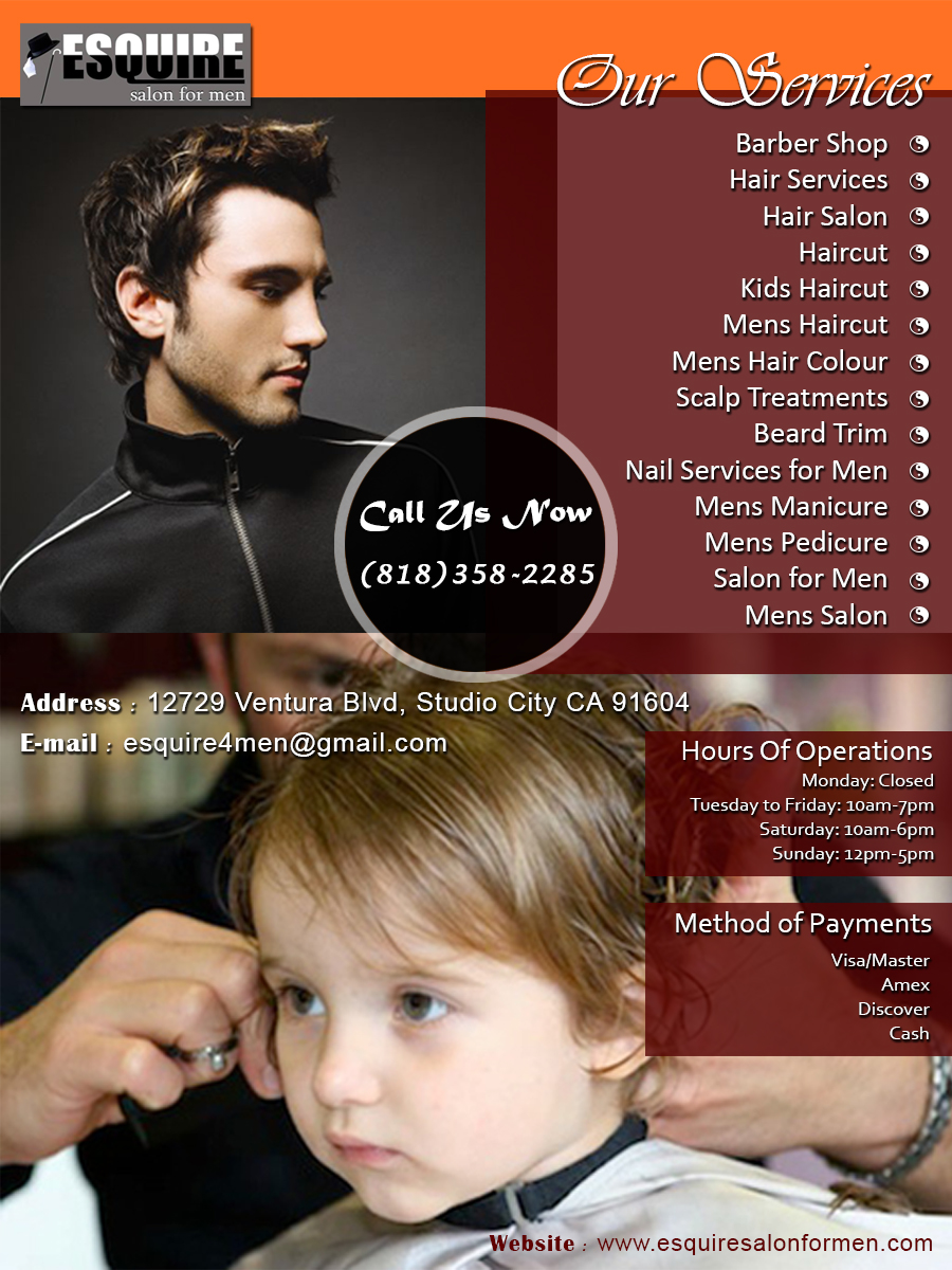 Esquire Salon For Men | Nail Services for Men in Burbank