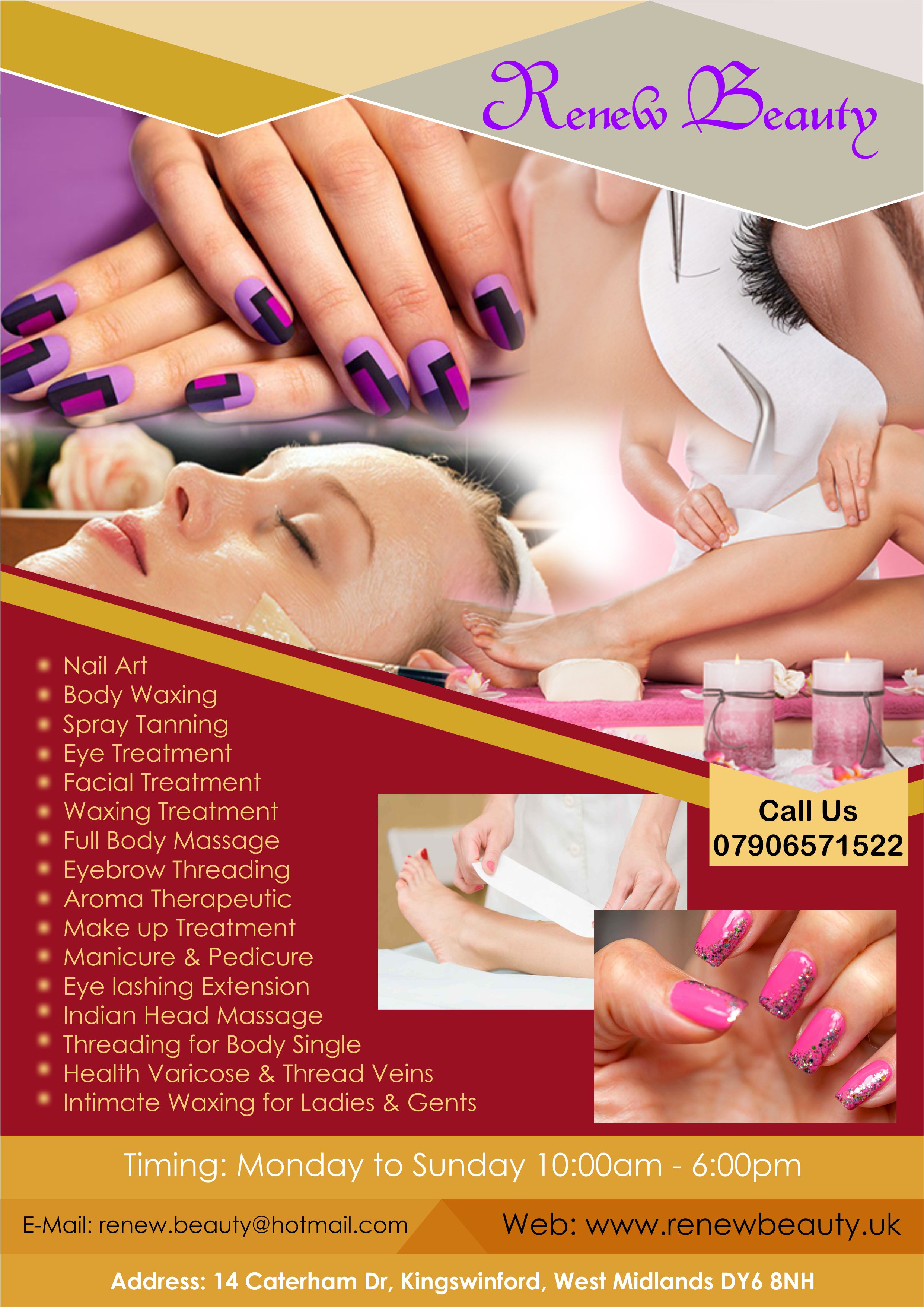 Renew Beauty | Body Waxing	West Midlands