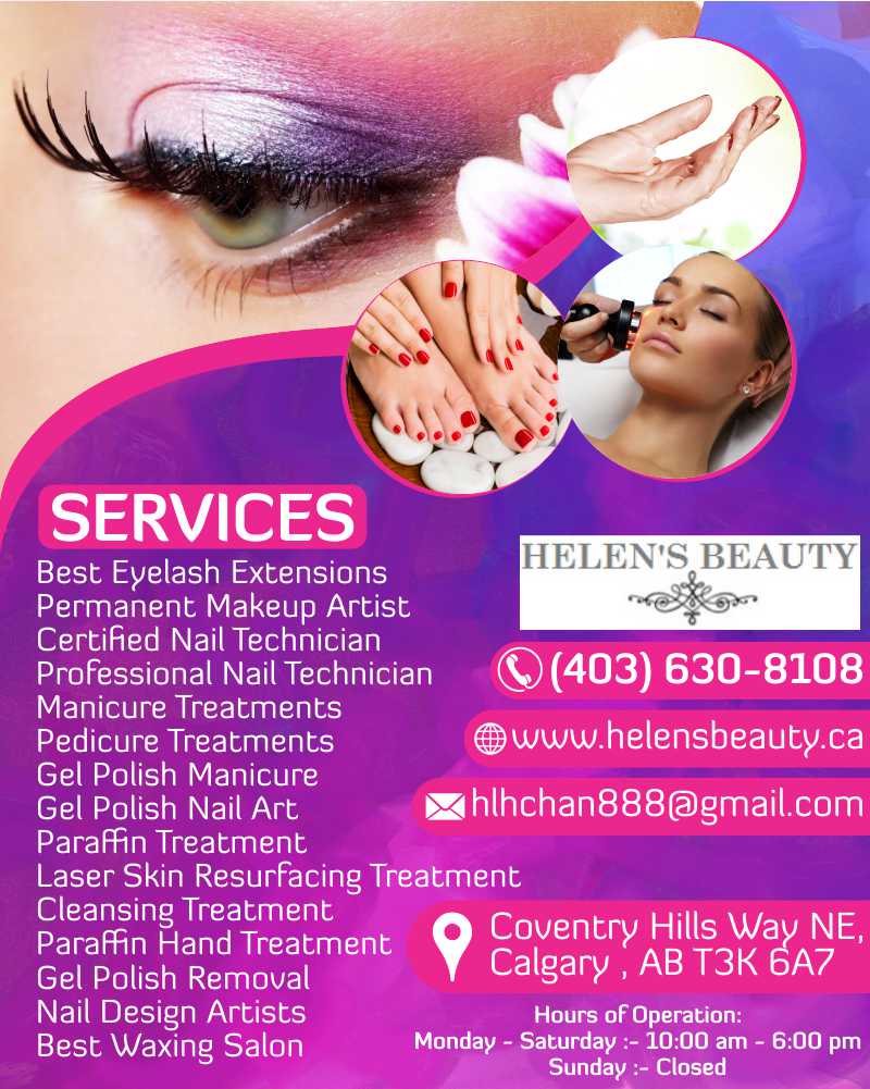 Helen's Beauty Spa | Semi- permanent makeup Calgary