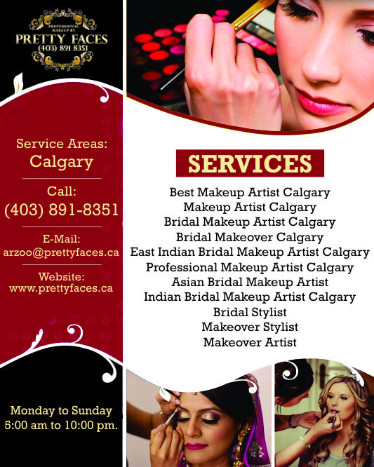 Pretty Faces Makeup Artistry | Bridal makeup artist Calgary