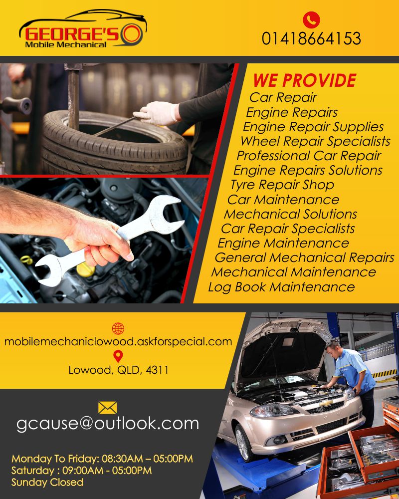 George's Mobile Mechanical | Tyre repair shop Lowood