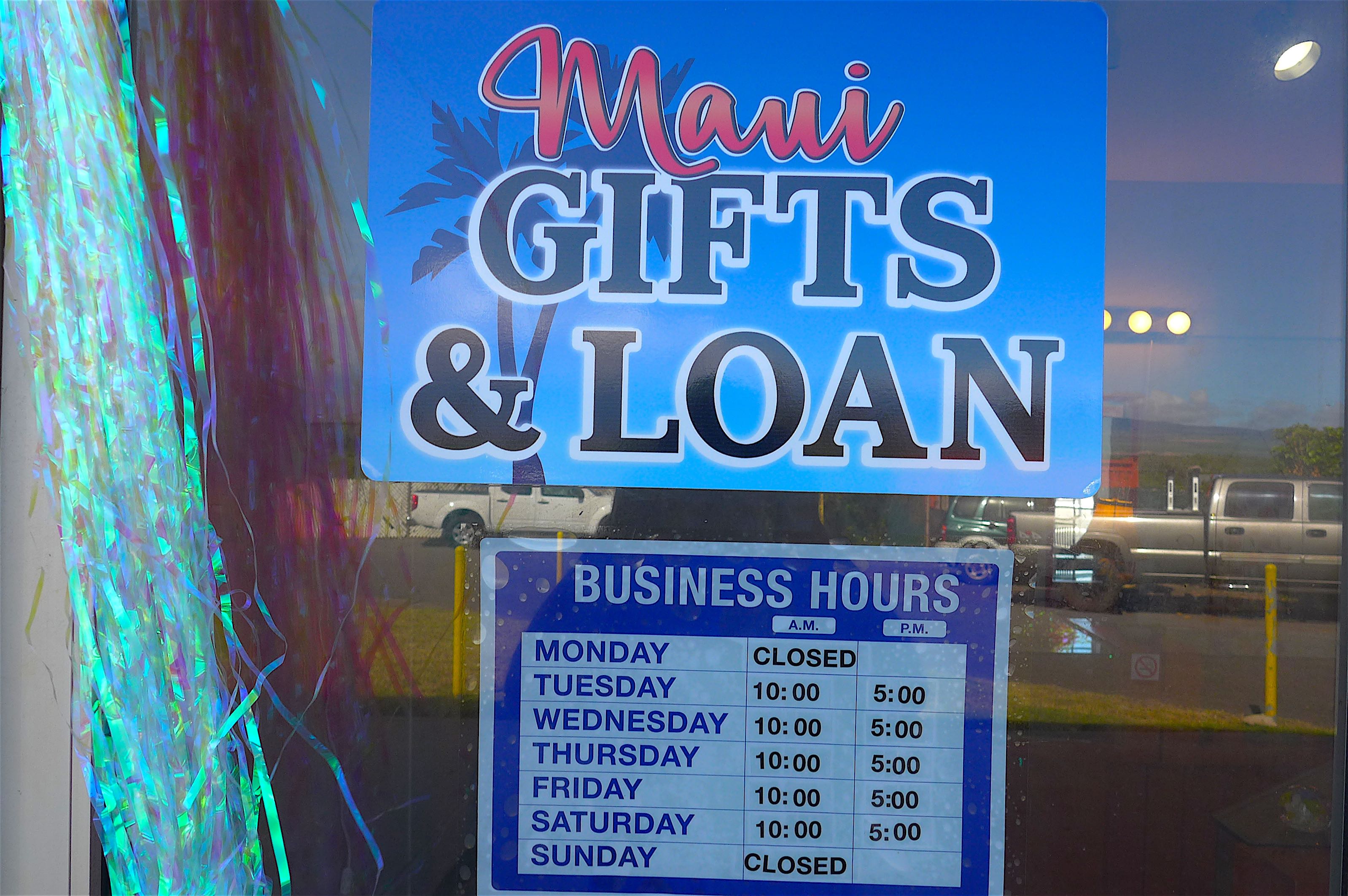 Maui Gift and Loan