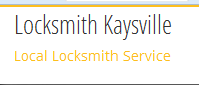 locksmith kaysville
