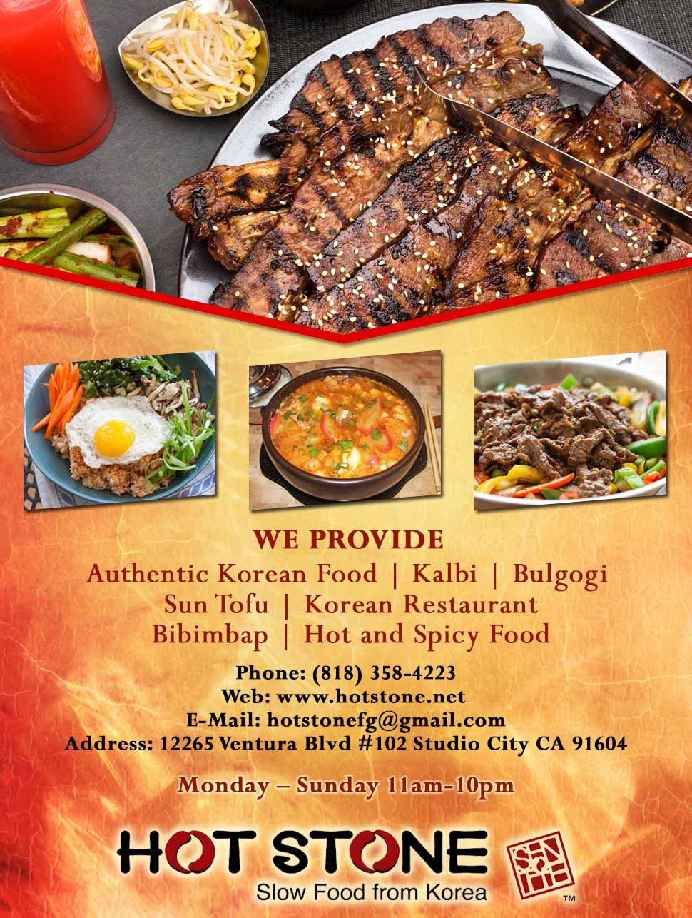 Hot Stone Slow Food from Korea | Bulgogi Studio City
