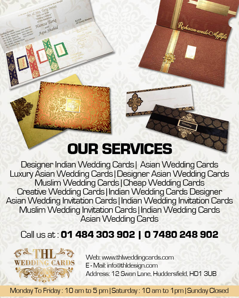 THL WEDDING CARDS | Luxury Asian wedding cards Huddersfield