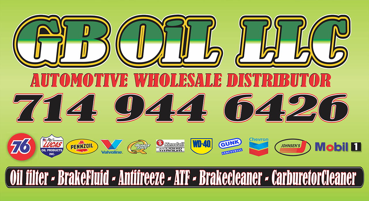 GB Oil Automotive Wholesale Distributor
