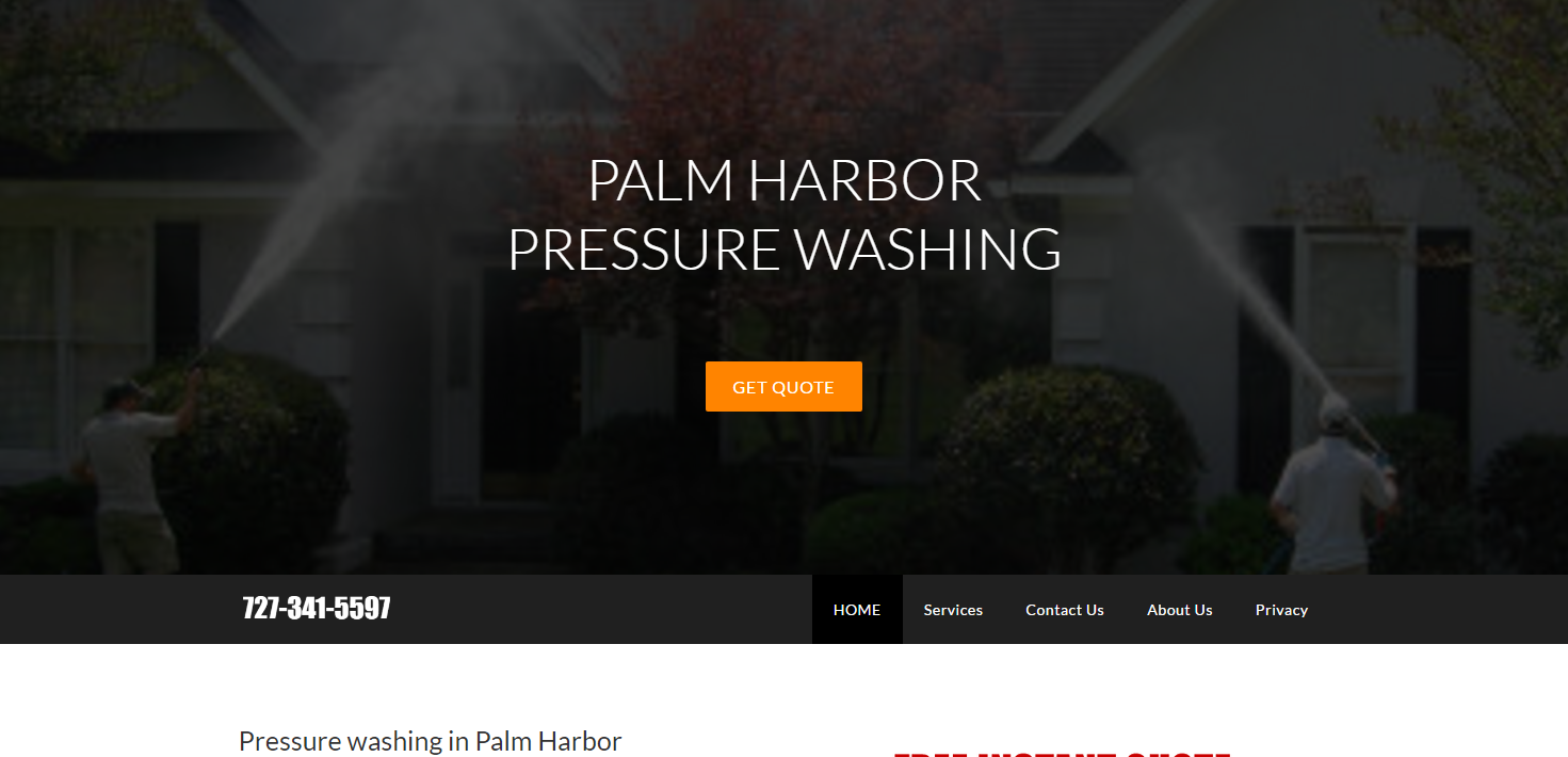 Pressure Washing Palm Harbor