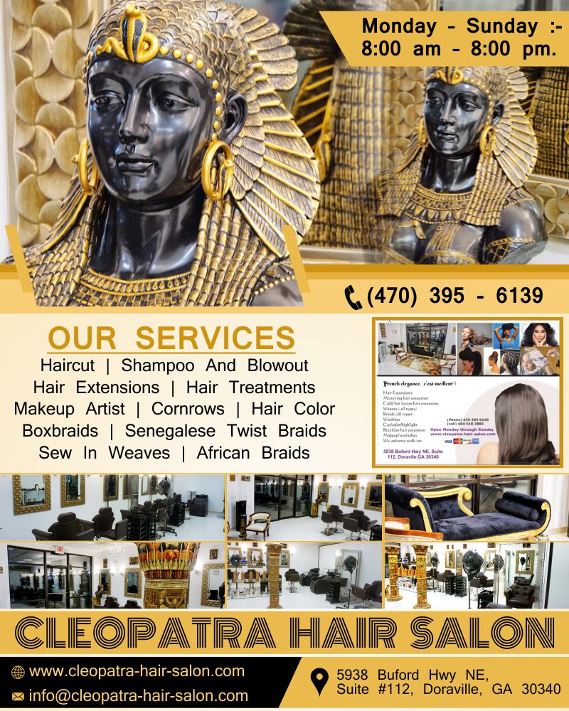 cleopatra hair salon