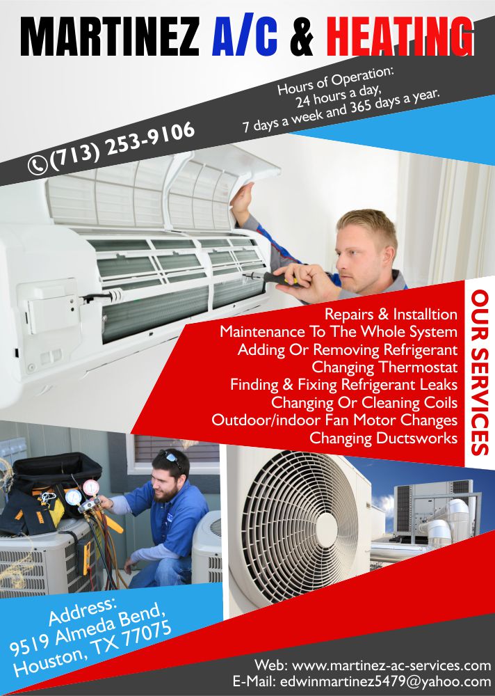 Residential Air Conditioning Service in Houston | Martinez A/C & Heating
