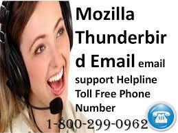Mozilla Thunderbird Technical Support 1-800-299-0962 Phone Number