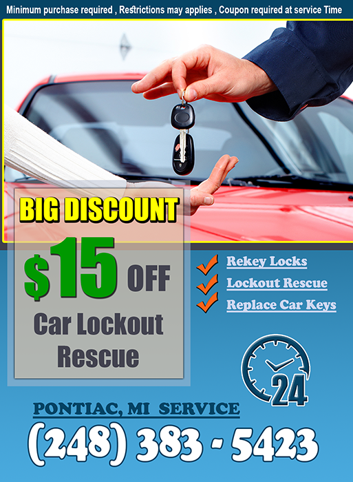 Car Locksmith Pontiac MI