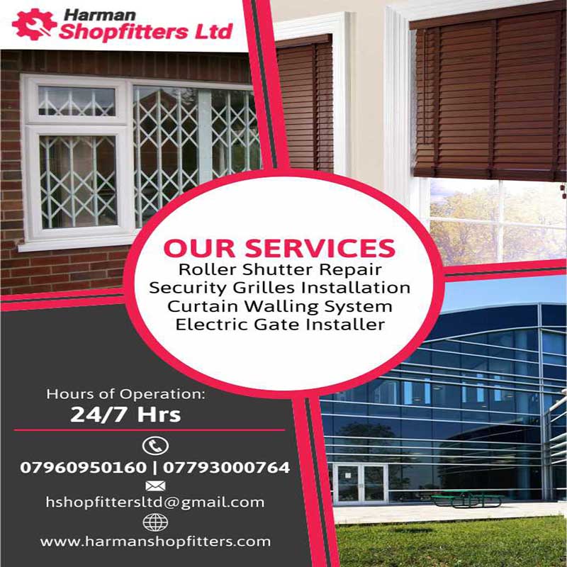 Harman Shopfitters Ltd | Aluminum windows London