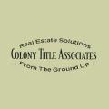 Colony Title Group, Ltd