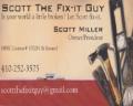 Scott The Fix-It Guy