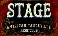 Stage American Vaudeville Nightclub