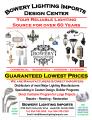 Bowery Lighting Imports