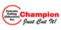 Champion Concrete Cutting (Edmonton) Inc.