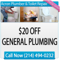 Acron Plumber & Toilet Repair