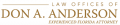 Law Offices of Donald A. Anderson