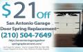 Garage Door Spring Replacement San Antonio