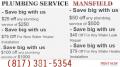 Plumbing Service Mansfield