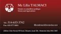 Lilia Talmaci Notary / Notaire 