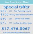 Fort Worth Plumber TX