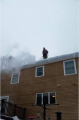 Professional ice dam removal
