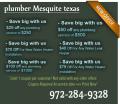 Plumber Mesquite Texas