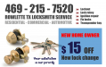 Locksmith Rowlett TX