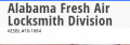 Alabama Fresh Air Locksmith Division