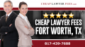 Cheap Lawyer Fees