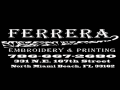 Ferrera Embroidery & Printing Services