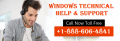 Windows Technical Help and Support Services