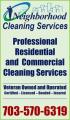 Neighborhood Cleaning Services – Fairfax