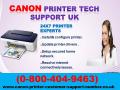 Canon printer tech support UK 0-800-404-9463 