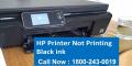 How to Fix HP Printer Not Printing Black ink | 1800-243-0019 