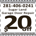 Sugar Land Garage Door Repair