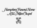 Humphrey Funeral Home A W Miles New Bidding Chapel Limited