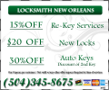  Locksmith in New Orleans